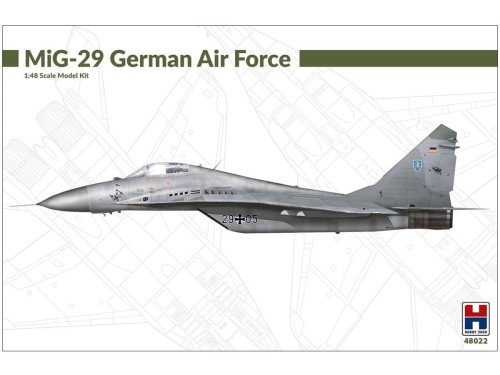 Samolot Mikoyan MiG-29 German 48022 Hobby 2000