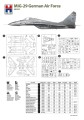 Samolot Mikoyan MiG-29 German 48022 Hobby 2000