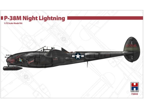 Samolot Lockheed P-38M Night Lightning 72043 Hobby 2000
