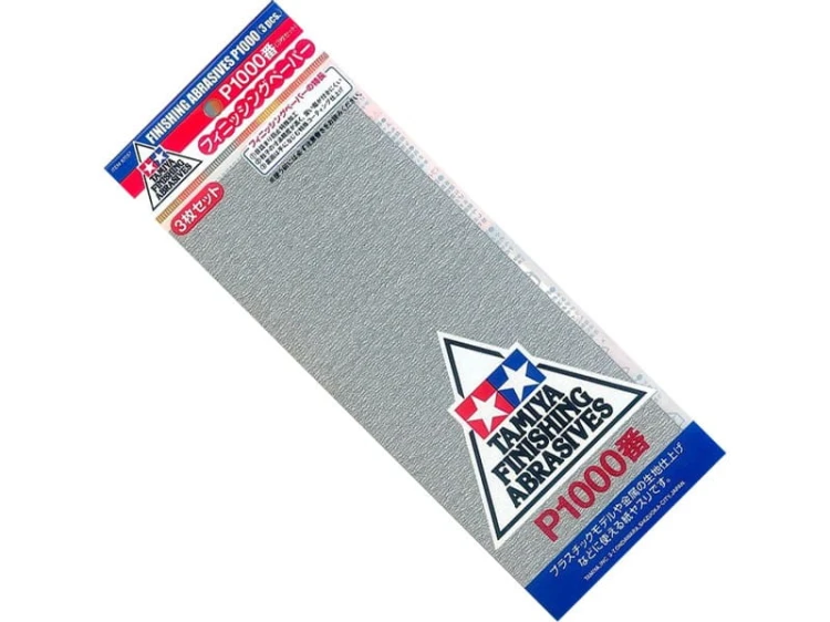 Papier ścierny ziarnistość P1000 87057 Tamiya