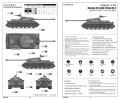 Czołg Stalin IS-3 z działem BL-9 122mm 07163 Trumpeter