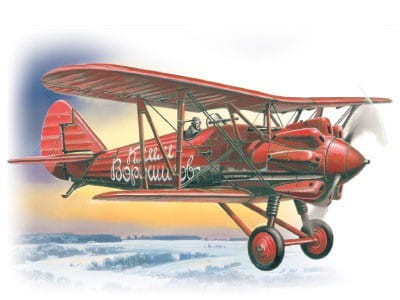 Samolot Polikarpow I-5 Early 72052 ICM