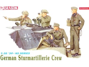 Figurki niemiecka załoga artylerii szturmowej