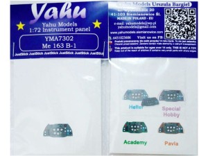 Fototrawiona tablica do Me 163 B-1