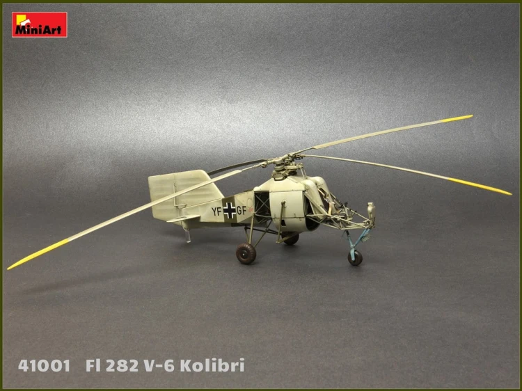 Śmigłowiec Flettner Fl 282 Kolibri 41001 MiniArt