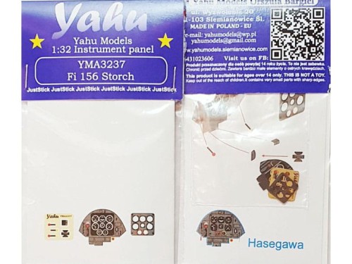 Fototrawiona tablica do Fi 156 YMA3237 Yahu