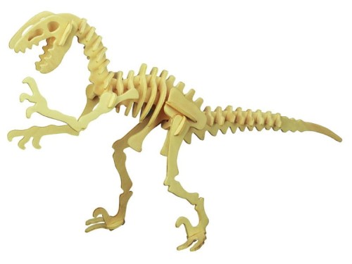 Dinozaury Deinonychus 2w1 składanka J018