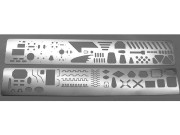 Krzywik szablon modelarski UA90035 USTAR