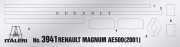 Renault AE500 Magnum 2001 3941 Italeri