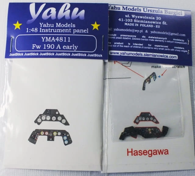 Fototrawiona tablica do Fw190 A early YMA4811 Yahu