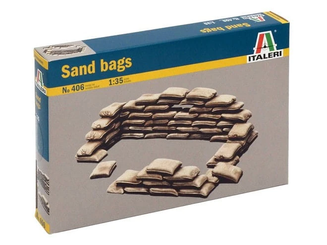 Wojskowe worki z piaskiem 0406 Italeri