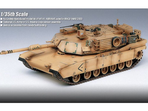 Czołg M1A1 Abrams Iraq 2003 13202 Academy