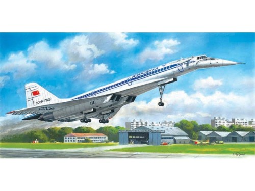 Samolot Tupolew Tu-144D Charger 14402 ICM