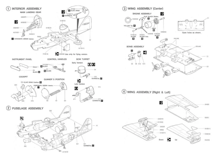 Samolot Consolidated PBY-5A Catalina ETO 72065 Hobby 2000