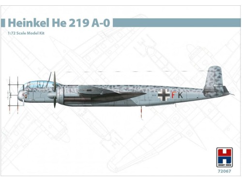 Samolot Heinkel He 219 A-0 72067 Hobby 2000
