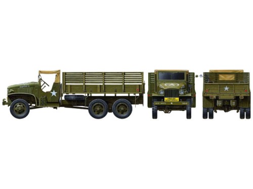Ciężarówka wojskowa GMC CCKW-353 32548 Tamiya