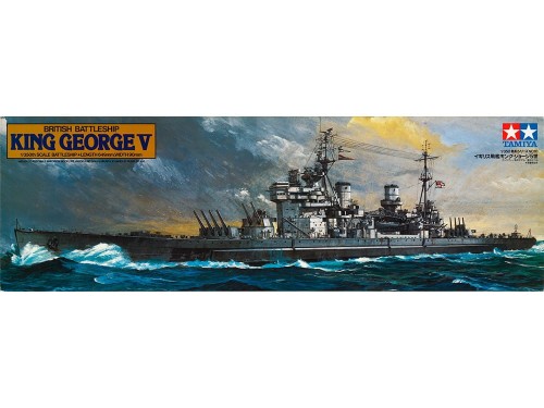 Okręt pancernik King George V 78010 Tamiya