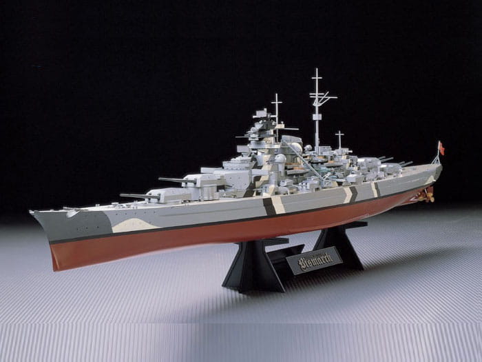 Okręt pancernik Bismarck 78013 Tamiya