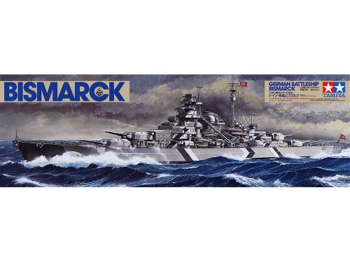 Okręt pancernik Bismarck 78013 Tamiya