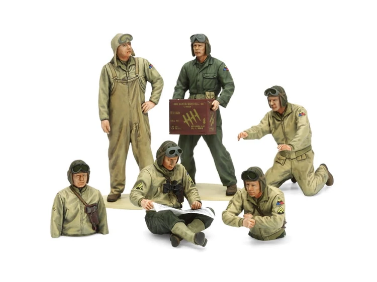 Figurki amerykańska załoga czołgu 35347 Tamiya
