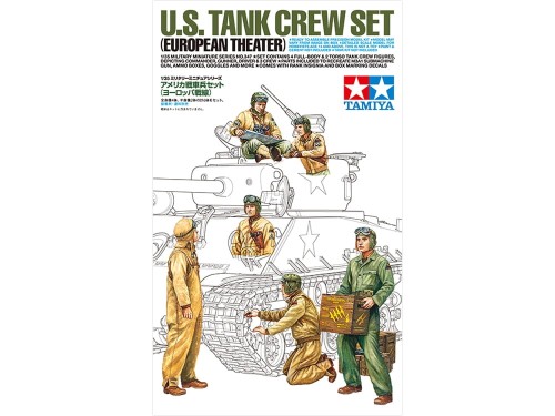 Figurki amerykańska załoga czołgu 35347 Tamiya