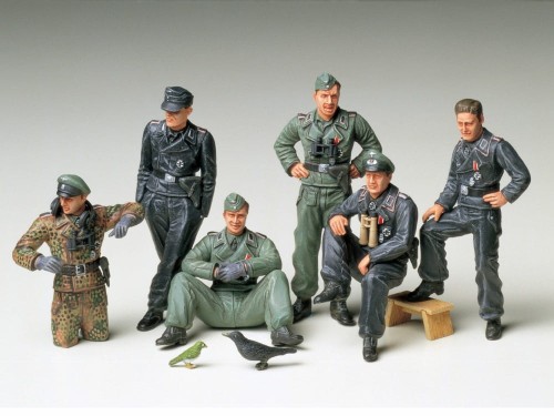 Figurki niemiecka załoga czołgu 35201 Tamiya