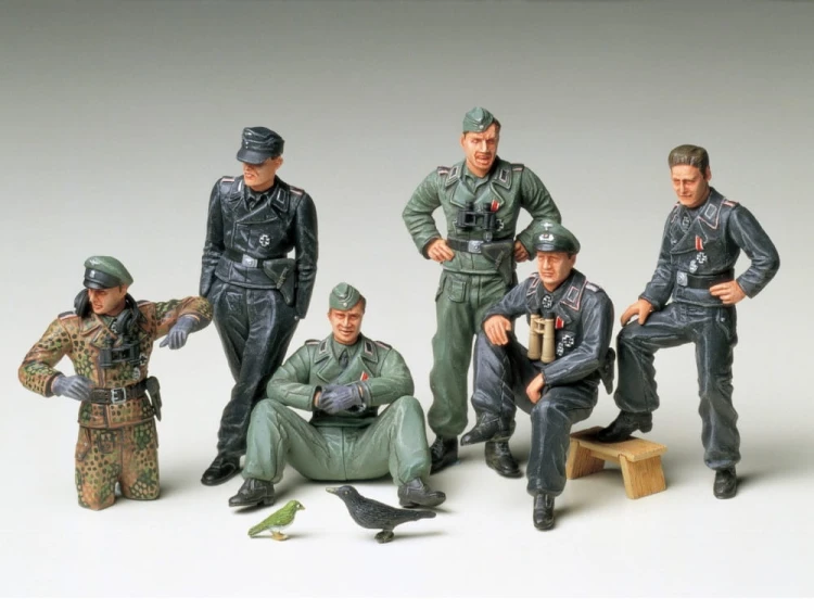 Figurki niemiecka załoga czołgu 35201 Tamiya
