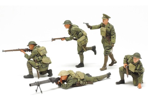 Figurki żołnierzy brytyjskiej piechoty 35339 Tamiya