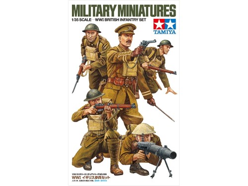 Figurki żołnierzy brytyjskiej piechoty 35339 Tamiya