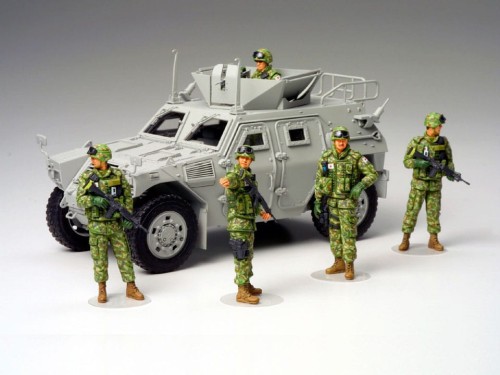 Figurki JGSDF Zespół Pomocy 35276 Tamiya