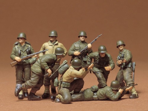 Figurki amerykańska piechota U.S. Army 35048 Tamiya