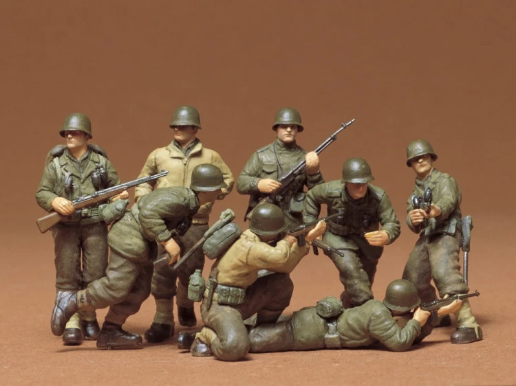 Figurki amerykańska piechota U.S. Army 35048 Tamiya