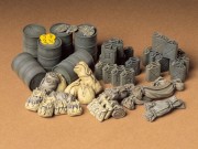 Beczki kanistry wiaderka 35229 Tamiya