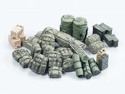 Kanistry zbiorniki plecaki śpiwory karimaty 35266 Tamiya