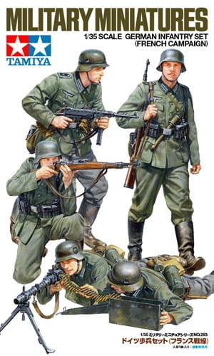 Figurki niemiecka piechota 35293 Tamiya