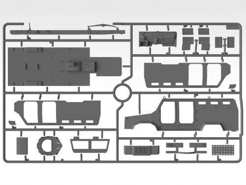 Transporter opancerzony Kozak-2 MRAP 35014 ICM