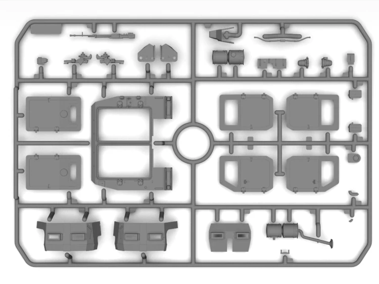 Transporter opancerzony Kozak-2 MRAP 35014 ICM