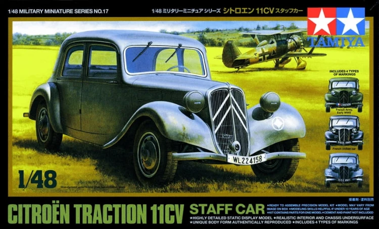 Citroen traction 11CV 32517 Tamiya