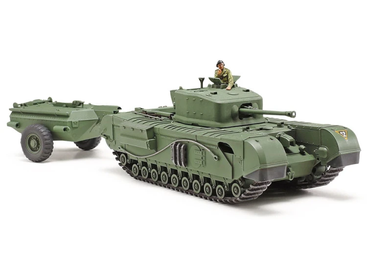 Czołg Churchill Mk.VII Crocodile 32594 Tamiya