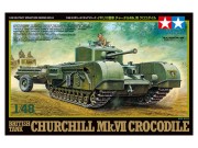 Czołg Churchill Mk.VII Crocodile 32594 Tamiya