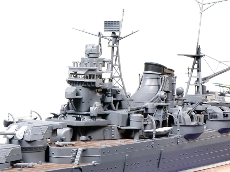 Okręt krążownik Mogami 78021 Tamiya