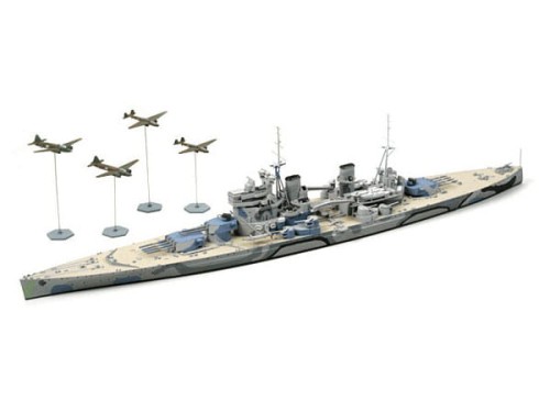 Okręt pancernik Prince of Wales 31615 Tamiya