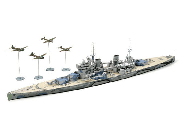 Okręt pancernik Prince of Wales 31615 Tamiya