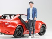 Yamaha Vino figurki przyjaciele z kampusu 24356 Tamiya