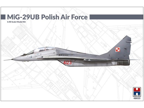 Samolot Mikoyan MiG-29UB Polish Air Force 48025 Hobby 2000