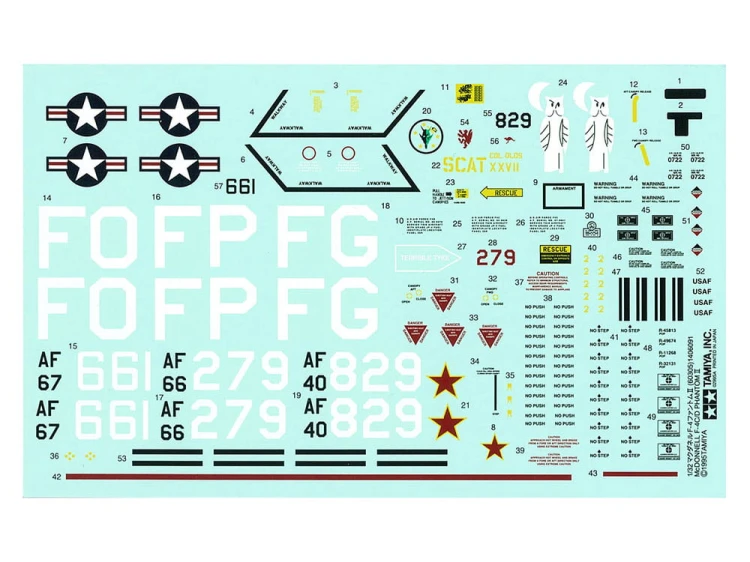 Samolot McDonnell Douglas F-4 C/D Phantom II 60305 Tamiya