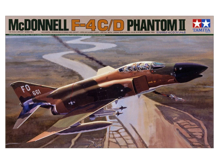 Samolot McDonnell Douglas F-4 C/D Phantom II 60305 Tamiya