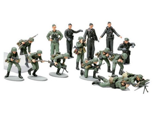 Figurki niemiecka piechota 32512 Tamiya