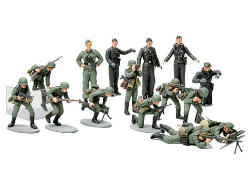 Figurki niemiecka piechota 32512 Tamiya