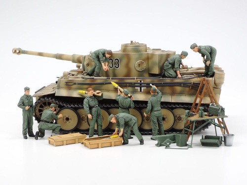Figurki personel naprawczy 32547 Tamiya